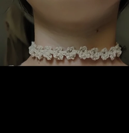 collier au crochet