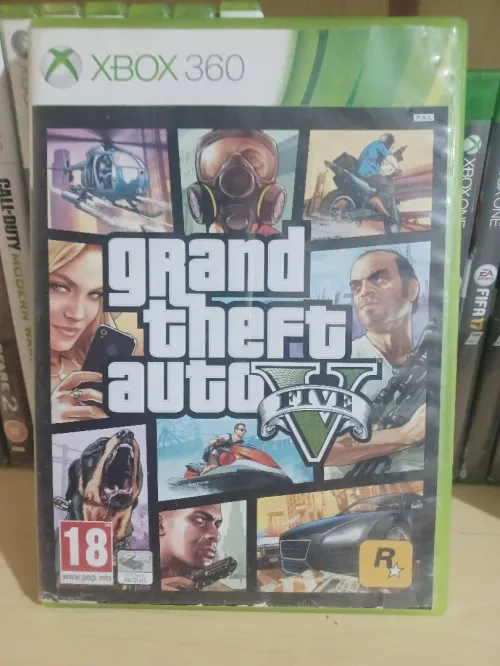 Cd original GTA V avec notice xbox 360