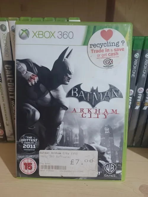 CD original Batman Arkham City avec notice xbox 360 trés bon état