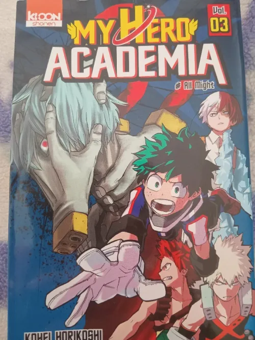 My hero académia tome 3 4 5