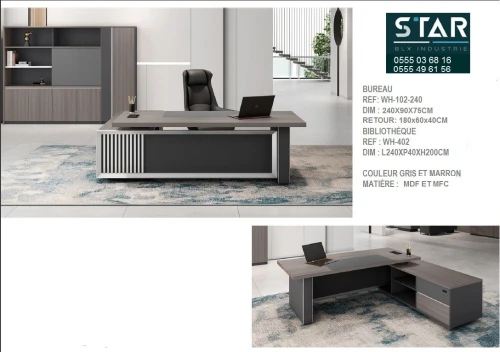 BUREAUX DIRECTIONNELS GAMME WH 