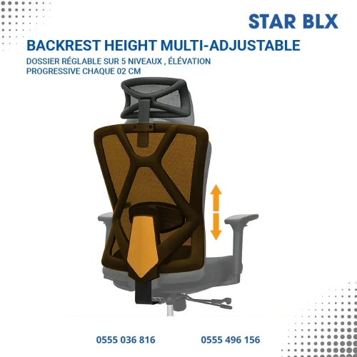 CHAISE ERGONOMIQUE B31