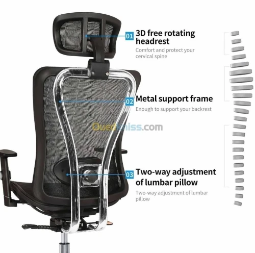 CHAISE ERGONOMIQUE 874 