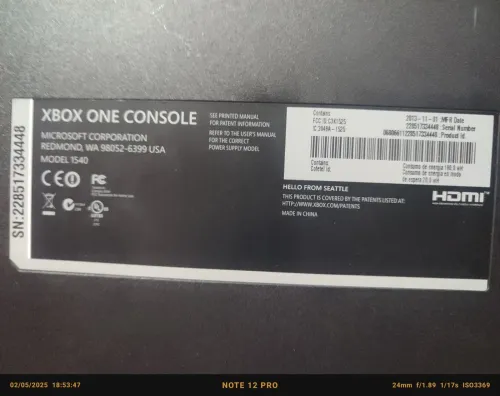 XBOX ONE