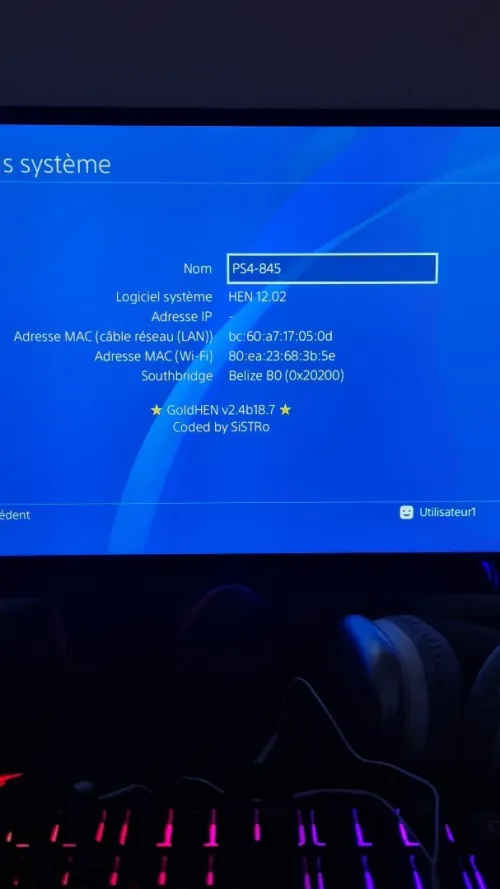 PS4 FAT Flashé 1To