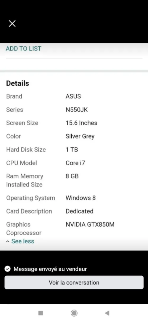 Asus n550jk