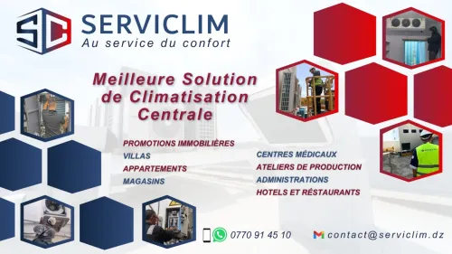 Installation et maintenance HVAC climatisation central  Climatisation Ventilation