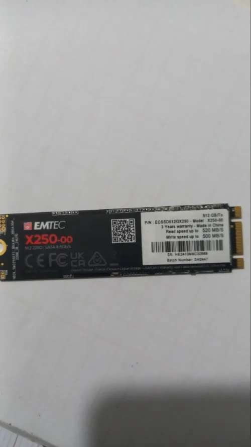 Lot de ram sumsung et 8go et 16 go .ssd nvme m2 512 go. 