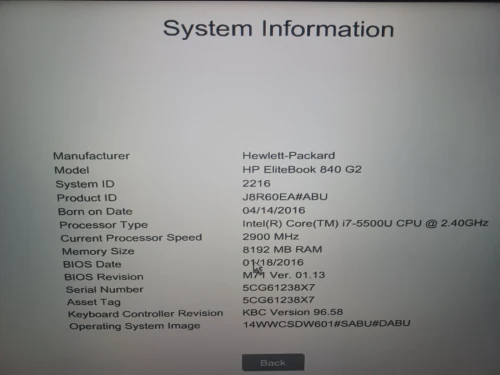 HP EliteBook 840