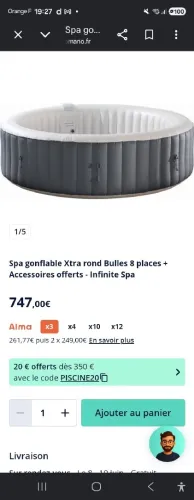 Spa gonflable
