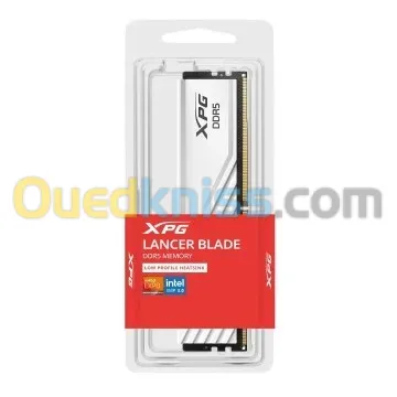  RAM DDR5 ADATA XPG LANCER BLADE 32GB 5600MHZ - WHITE / BLACK