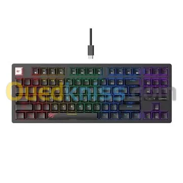 CLAVIER GAMING HAVIT KB892L BLACK
