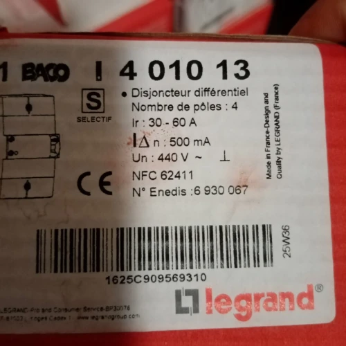 Disjoncteur Legrand