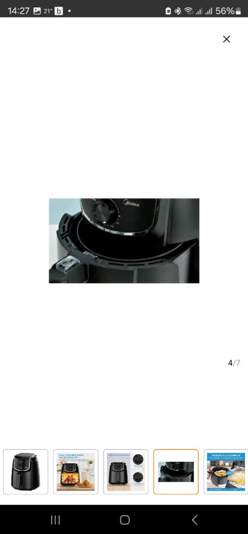 Air Fryer 4L, Friteuse à air 