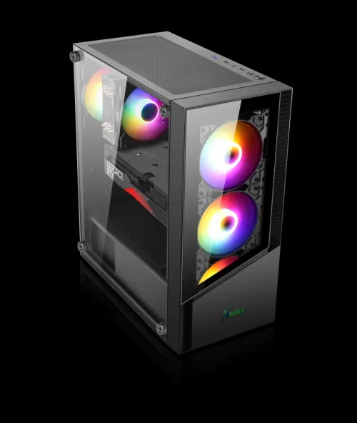 Boitier XANDER - Velox TG Noir 4 Fans ARGB