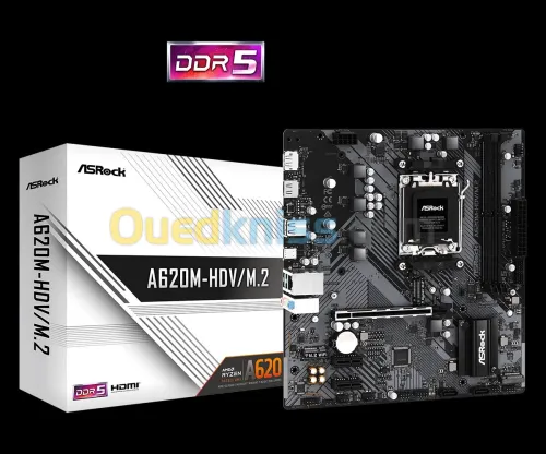 CARTE MERE ASROCK - A620M-HDV/M.2