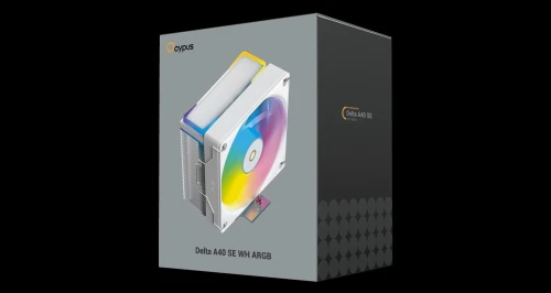 Ventilateur OCYPUS Delta A40 SE ARGB Blanc