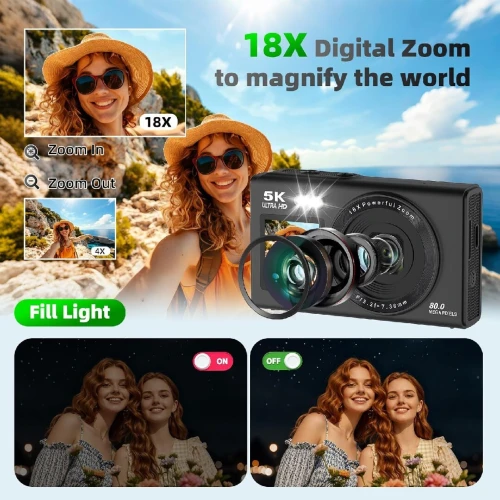 Appareil photo numérique 5k