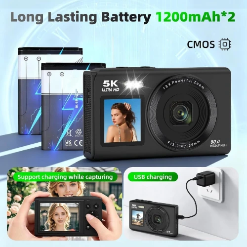 Appareil photo numérique 5k