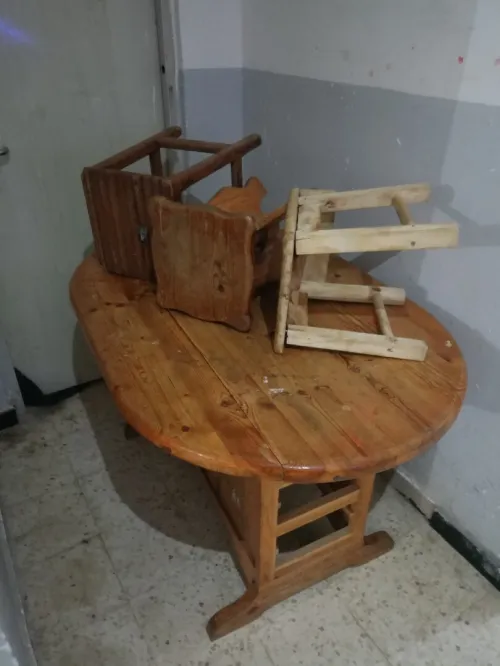 Table de cuisine pliante 