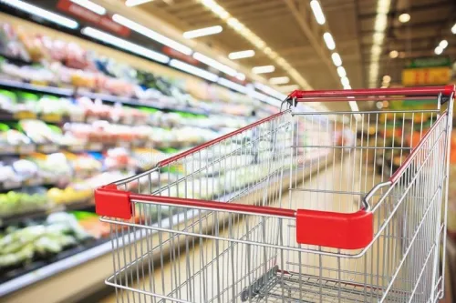 panier de supermarché
