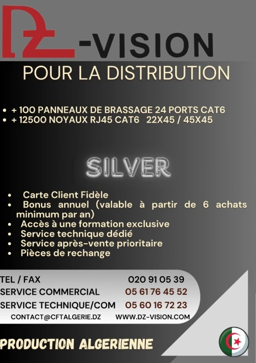 panneau de brassage et noyau rj45 DZ-VISION