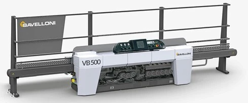 MACHINES VERRE RECTILIGNE BISEAUTEUSE SABLEUSE
