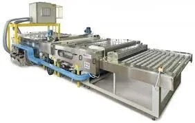 MACHINES VERRE RECTILIGNE BISEAUTEUSE SABLEUSE
