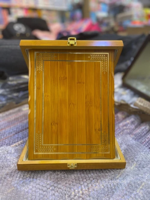Trophée de reconnaissance en bois noble