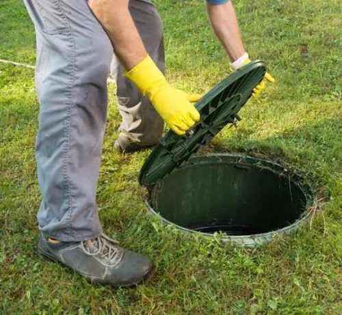 Débouchage conduite vidange fosse 