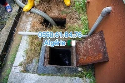 Camion débouchage canalisation vidange fosse Algérie 