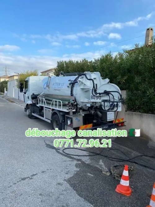 Camion vidange Débouchage dès canalisation vidange fosse septique 