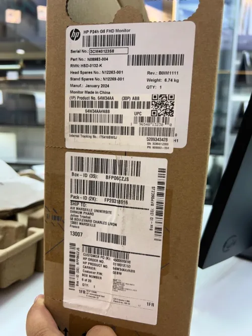 MONITEUR HP P24H G5 24 FHD SPEAKER