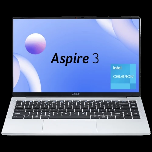 LAPTOP ACER ASPIRE 3 CELERON N4500 8GB RAM DDR4 256GB SSD NVME ECRAN 15.6" FHD 