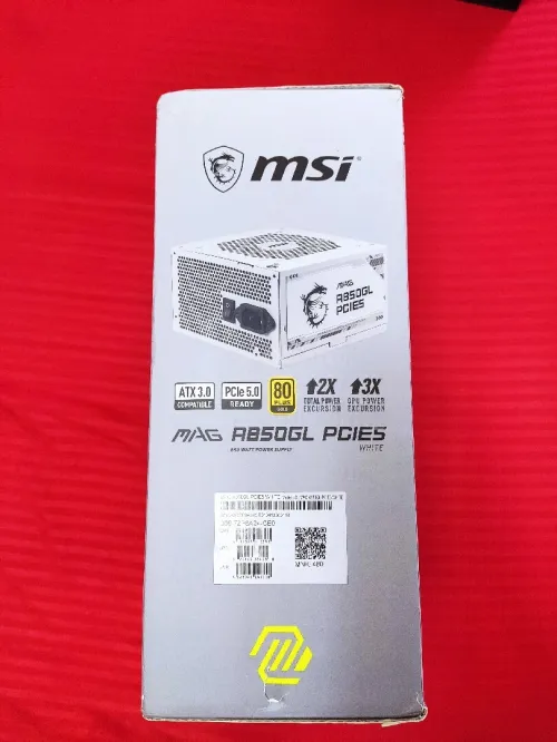 Psu MSI A850GL PCIE5 80 PLUS GOLD