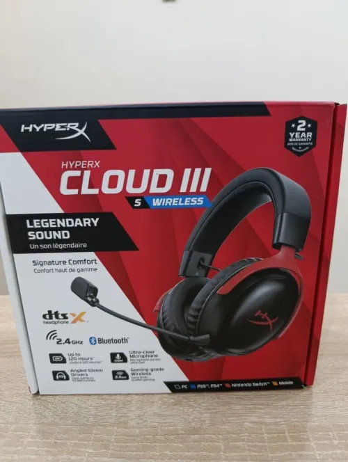 Casque HYPERX Cloud III S Wireless