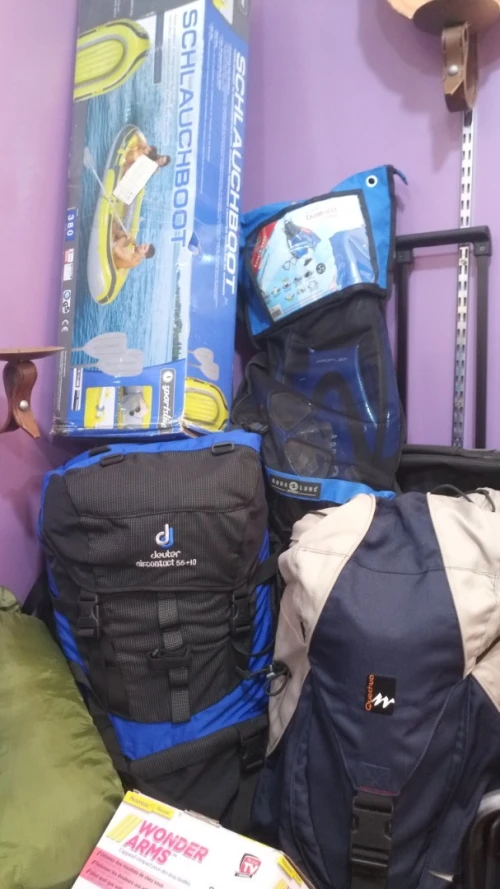 Article de pêche et camping