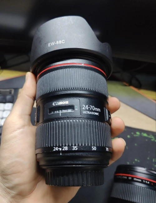 2 Lens's canon 24-70mm II/70-200mm f2.8 IS série L