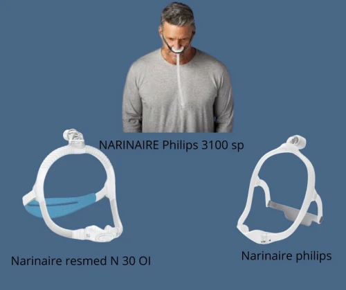 MASQUE POUR CPAP ET VNI