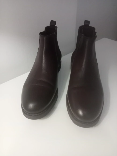 Chaussures boots chelsea vrai cuir marque Gauche