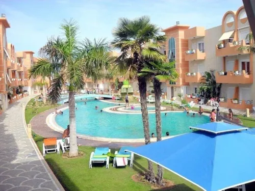 tunisie sousse residence les dune avec piscine petit budjet رحلات الى تونس سوسة باقامة الكثبان الرملية القنطاوي JUILLET AOUT