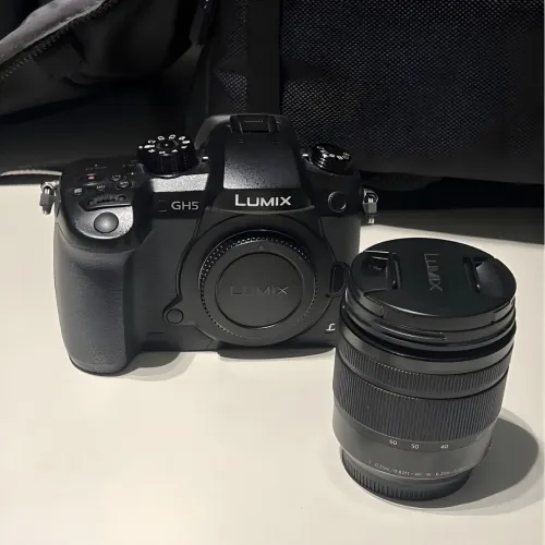 Appareil photo lumix gh5 avec objectif 12-60mm