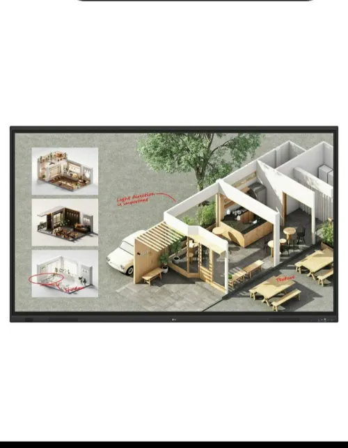 LG CREATEBOARD 86TR3DQ-B - ÉCRAN INTERACTIF 86" 4K -DIGITAL SIGNAGE - TACTILE -WIFI -BLUETOOTH RJ45