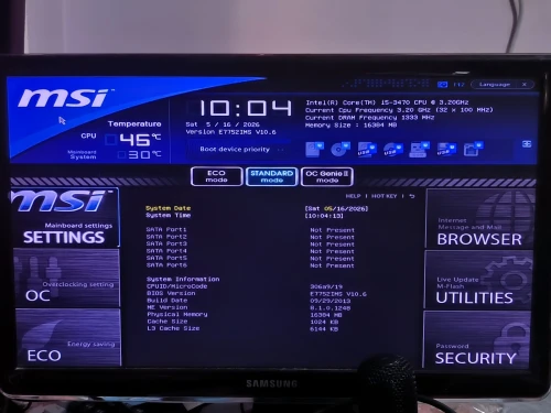 I5 3470 + msi z77a-g45 thunderbolt + 16gb ram + psu cooleaster ex2 725