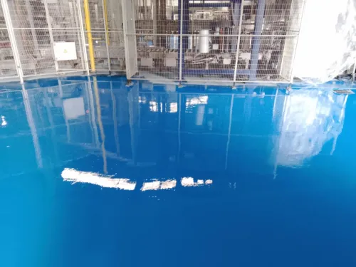Revetment epoxy résine
