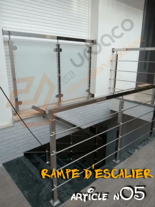 Rampe D'escalier en INOX