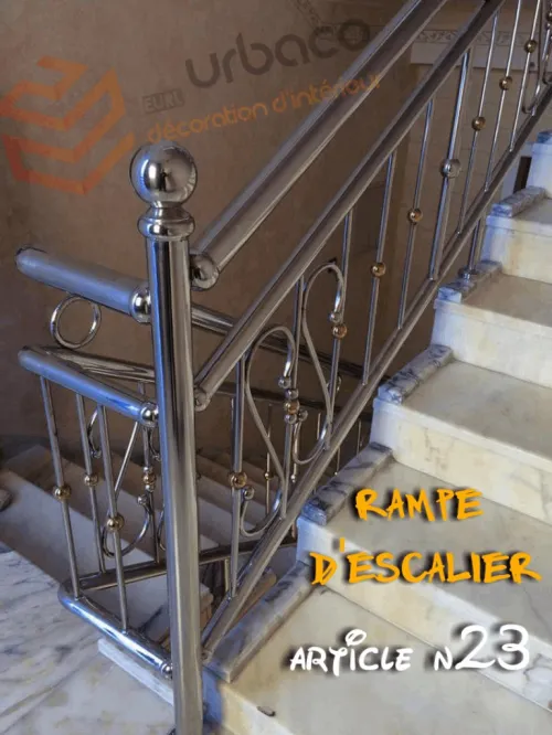 Rampe D'escalier en INOX