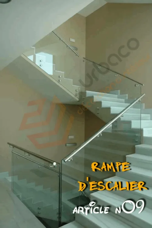 Rampe D'escalier en INOX