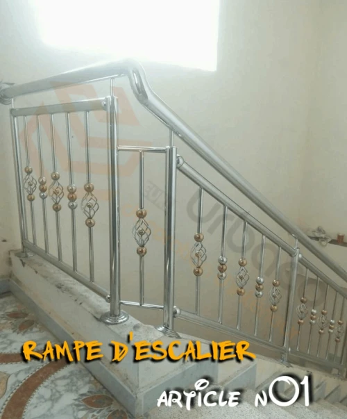 Rampe D'escalier en INOX