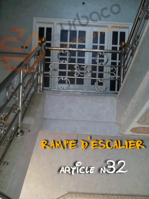 Rampe D'escalier en INOX
